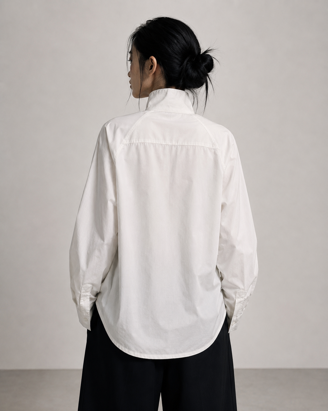 Study 01 - Form 17, Coloumn Poplin Shirt