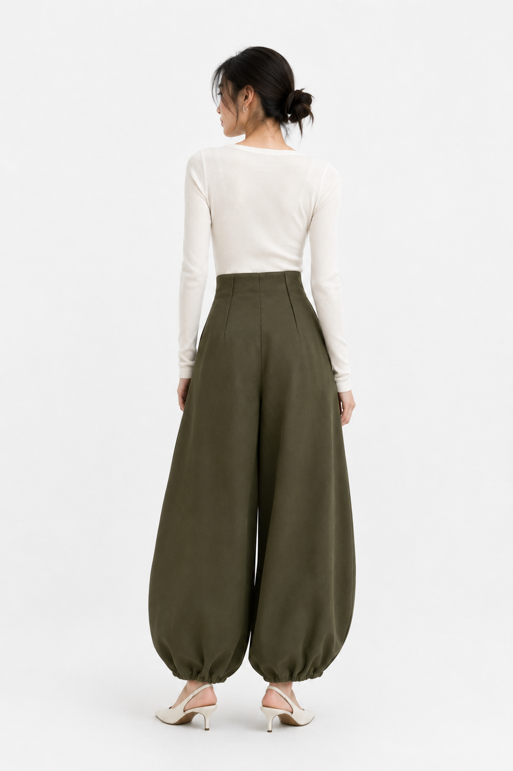 Study 01 - Form 15, Sculpted  O-CUT Pants