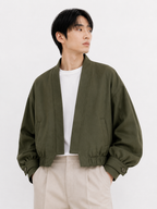 Study 01 - Form 08, Open Front Cocoon Sleeves Outer