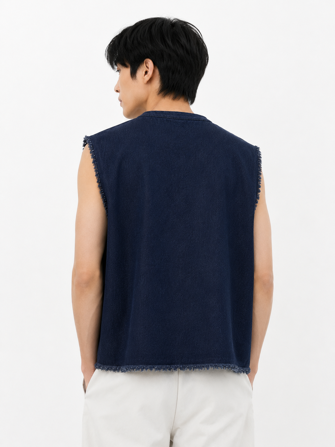 Study 01 - Form 07, Cocoon Sleeves Flared Back Jacket
