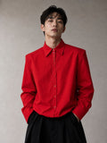 Study 01 - Form 18, Redline Button Shirt