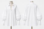 Study 01 - Form 05, Pleated Baloon Sleeve Shirt