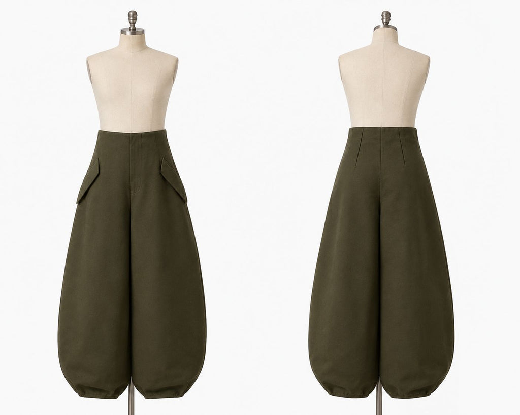Study 01 - Form 15, Sculpted  O-CUT Pants