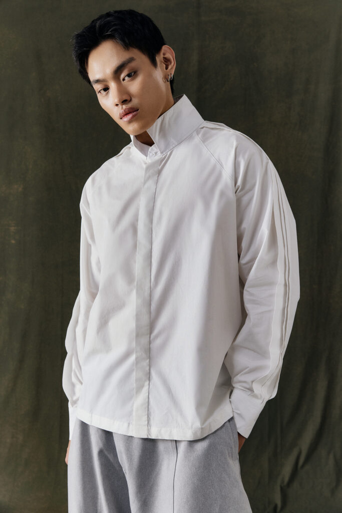 Study 01 - Form 17, Coloumn Poplin Shirt