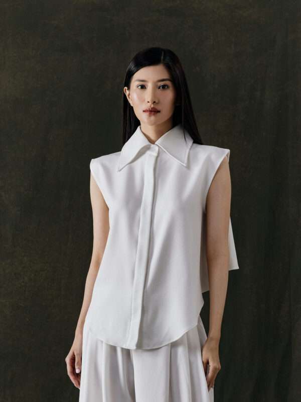 Study 01 – Form 30, Charlie Shirt in White