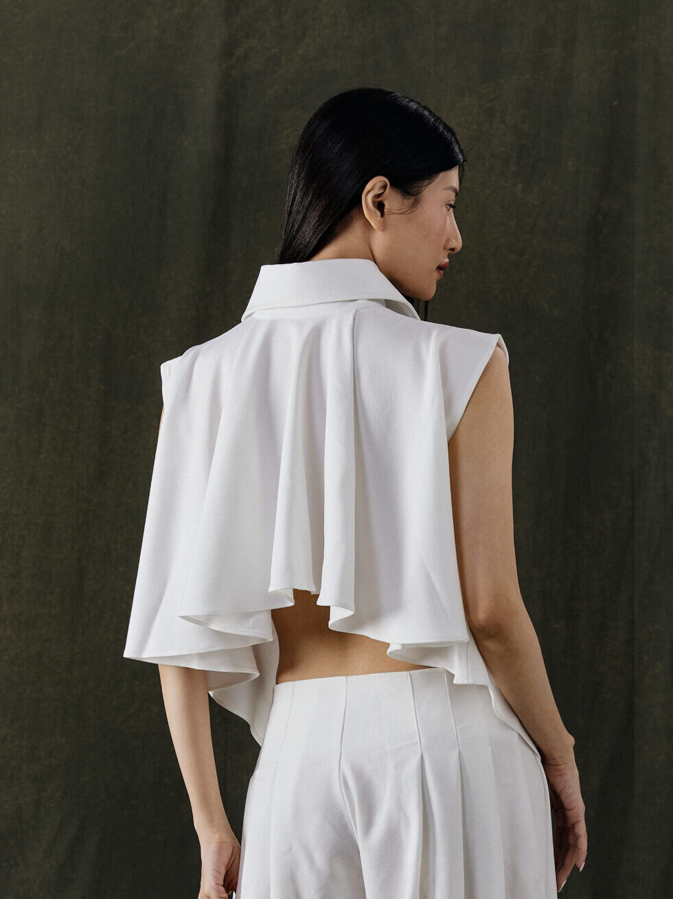 Study 01 – Form 30, Charlie Shirt in White - Image 2