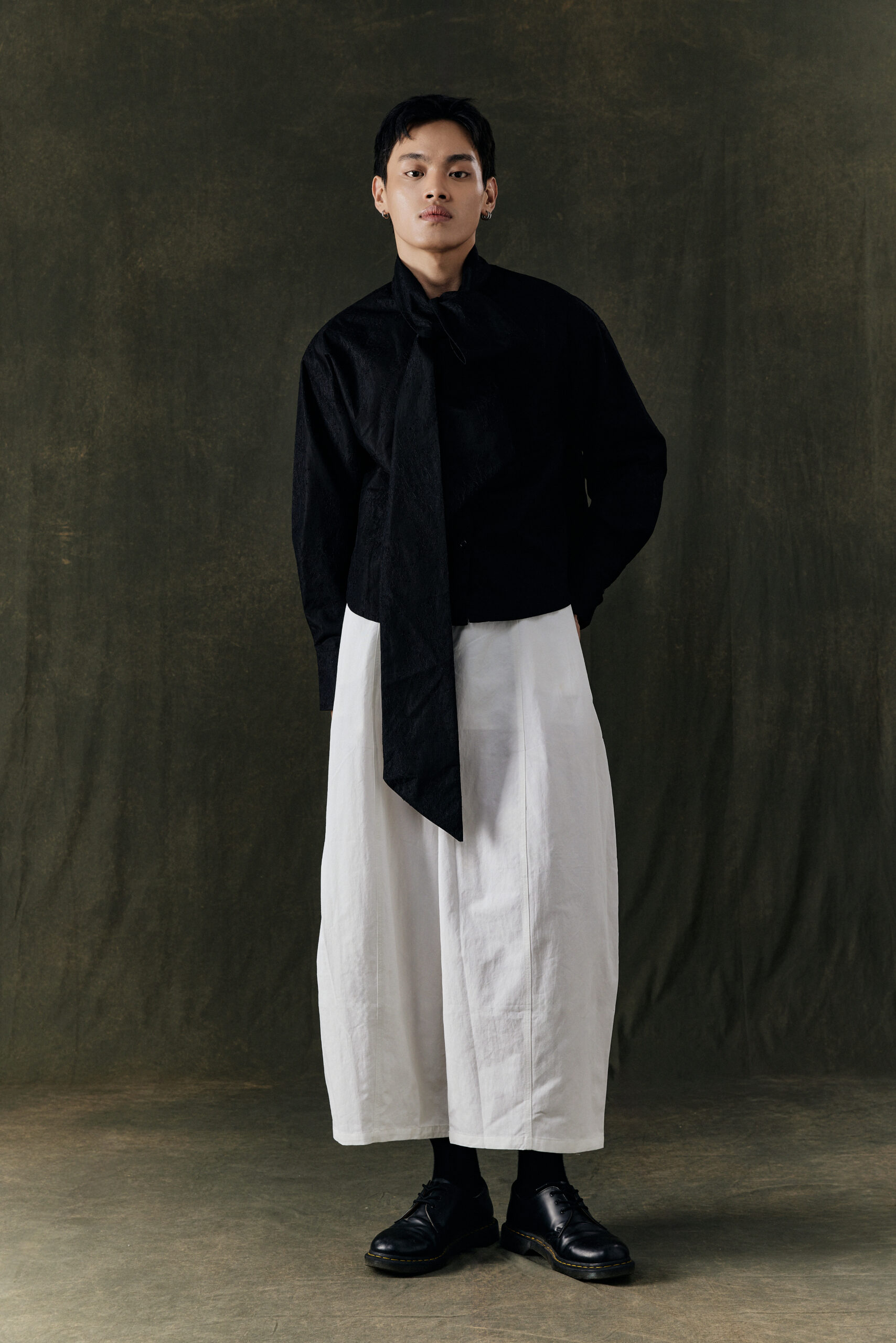 Study 01 - Form 21, Ascend Scarf Shirt - Image 2