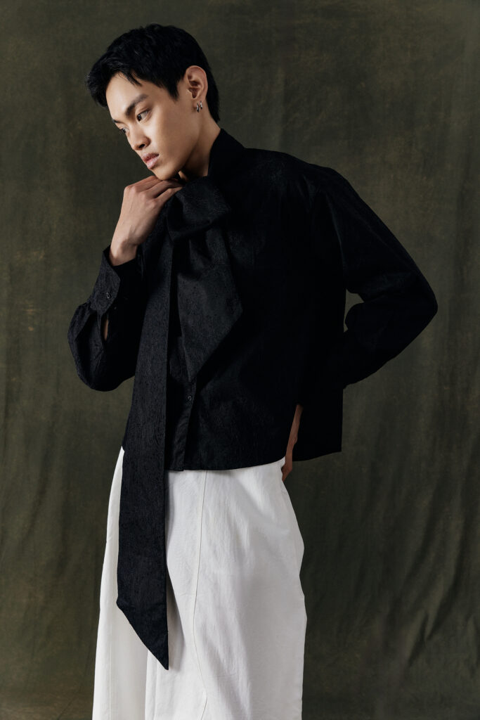 Study 01 - Form 21, Ascend Scarf Shirt