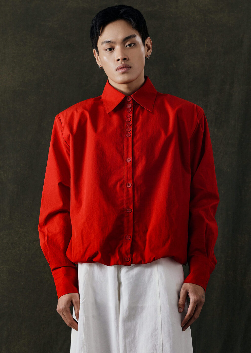 Study 01 - Form 01, Button Shirt - Image 1