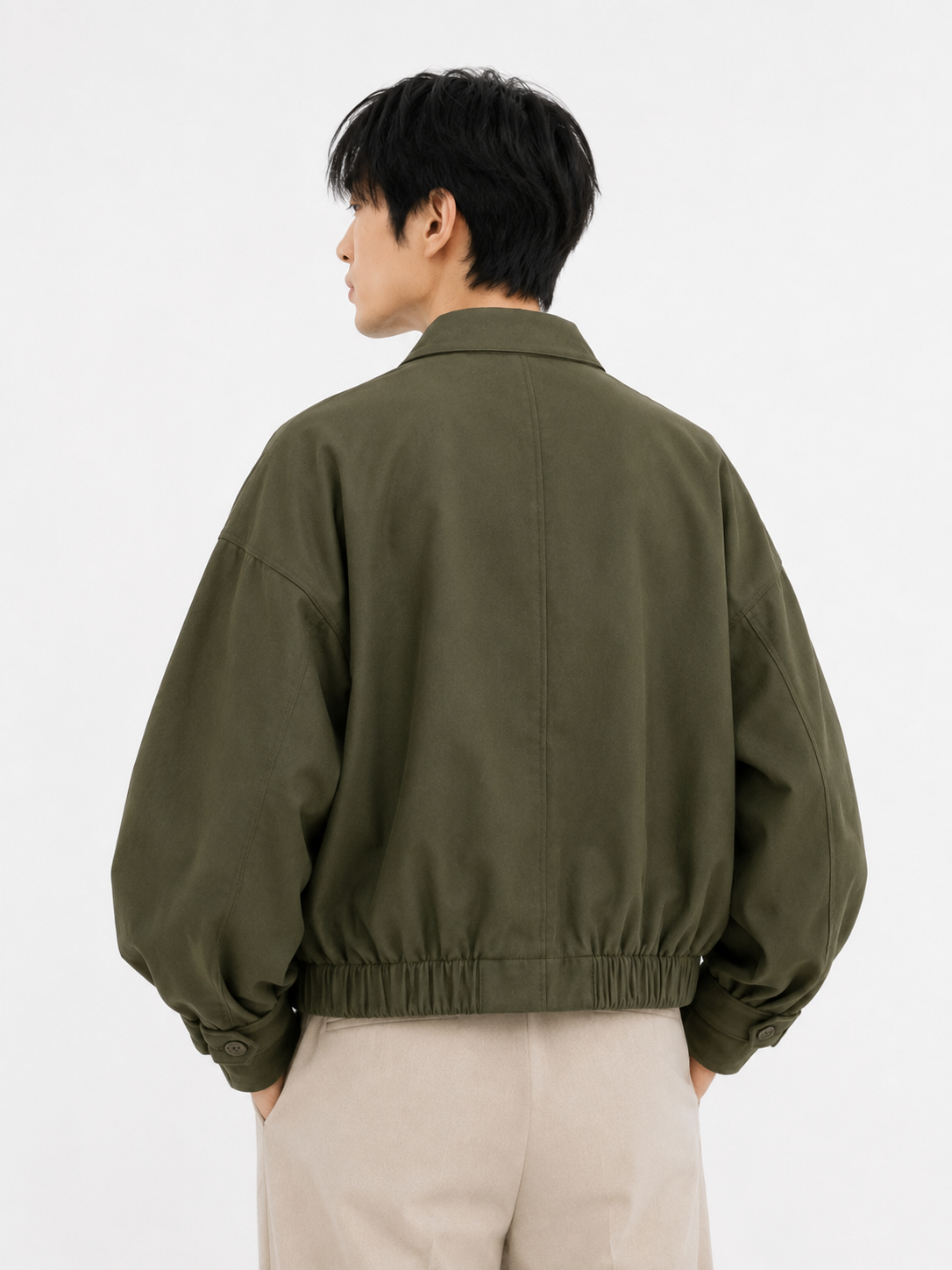 Study 01 - Form 08, Open Front Cocoon Sleeves Outer - Image 2