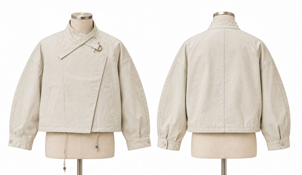 Study 01 - Form 59, Buckle Colar Jacket