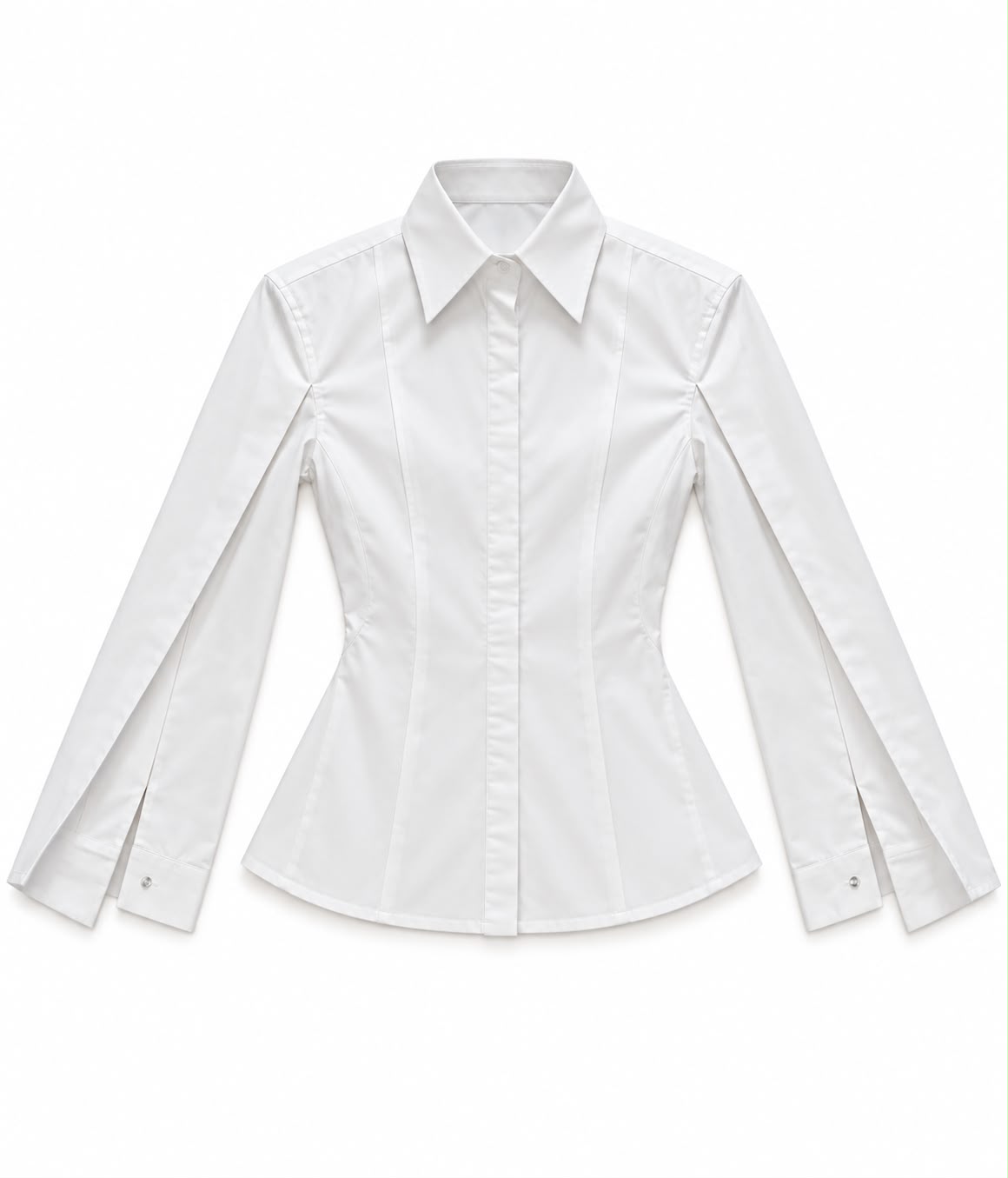 Study 01 - Form 41, Dual Sleeves Structured  Top - Image 1